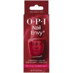 OPI Nail Envy Nail Strengthener Strength + Colour Big Apple Red 15ml - Image 3