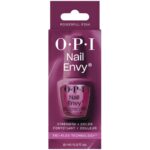 OPI Nail Envy Nail Strengthener Strength + Colour Powerful Pink 15ml - Image 3