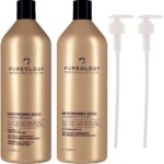 Pureology Nanoworks Gold Shampoo & Conditioner Twin 2 x 1000ml - Image 7