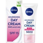 Nivea 24H Nourishing Day Cream SPF15 50ml - Image 2
