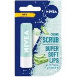 Nivea Caring Lip Scrub with Aloe Vera & Vitamin E 5.5ml
