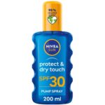 Nivea Sun Protect & Dry Touch Sunscreen Spray SPF30 200ml - Image 2