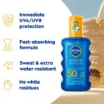 Nivea Sun Protect & Dry Touch Sunscreen Spray SPF50 200ml - Image 4