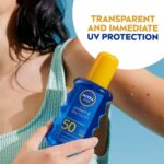 Nivea Sun Protect & Dry Touch Sunscreen Spray SPF50 200ml - Image 2