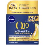 Nivea Q10 60+ Anti-Wrinkle Replenishing Night Cream 50ml - Image 2