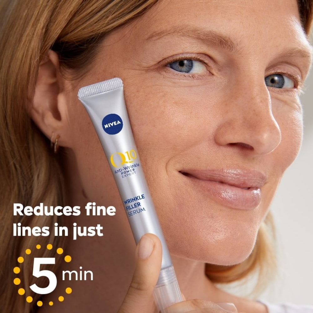nivea-q10-anti-wrinkle-expert-targeted-wrinkle-filler-serum-15ml-p36202-111418_image.jpg Nivea Q10 Anti-Wrinkle Expert Targeted Wrinkle Filler Serum 15ml - Image 1