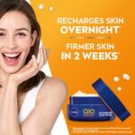 Nivea Q10 Energy Recharging Night Cream Face Moisturiser 50ml - Image 4