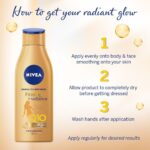 Nivea Q10 Gradual Tan Firming Body Moisturiser 400ml - Image 5