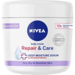 Nivea Repair & Care Deep Moisture Body Cream 400ml - Image 5
