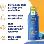 Nivea Sun Kids Protect & Care 5-In-1 Sun Lotion SPF50+ 200ml - Image 2