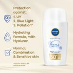 Nivea Sun UV Face Specialist Triple Protect Sun Fluid SPF50+ 40ml - Image 3