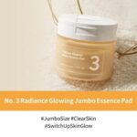 Numbuzin No. 3 Radiance Glowing Jumbo Essence Pad x70 - Image 4