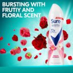 Sure Nonstop Protection 72h Bright Bouquet Anti-Perspirant Deodorant Spray 250ml - Image 4