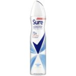 Sure Nonstop Protection 72h Cotton Dry Anti-Perspirant Deodorant Spray 250ml - Image 2