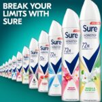 Sure Nonstop Protection 72h Freesia & Water Lily Anti-Perspirant Deodorant Spray 250ml - Image 7