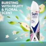 Sure Nonstop Protection 72h Invisible Pure Anti-Perspirant Deodorant Spray 250ml - Image 6