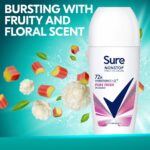 Sure Nonstop Protection 72h Pure Fresh Anti-Perspirant Deodorant Roll-On 50ml - Image 5