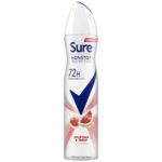 Sure Nonstop Protection 72h Uplifting & Fresh Anti-Perspirant Deodorant Spray 250ml - Image 4