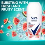 Sure Nonstop Protection 72h Uplifting & Fresh Anti-Perspirant Deodorant Roll-On 50ml - Image 4