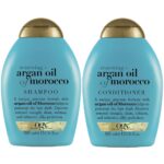 OGX Renewing+ Argan Oil of Morocco Damage Repair Shampoo & Conditioner Twin 2 x 385ml - Image 3