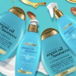 OGX Shine+ Argan Oil Of Morocco Heat Protect Spray 177ml - Image 4