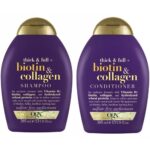 OGX Thick & Full+ Biotin & Collagen Volume Shampoo & Conditioner Twin 2 x 385ml - Image 6