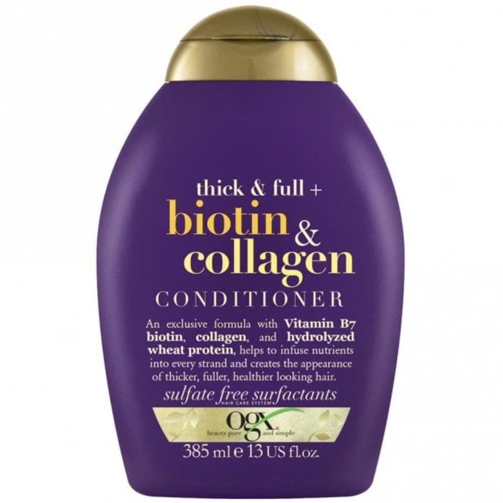 ogx-thick-full-biotin-collagen-volume-shampoo-conditioner-twin-2-x-385ml-p24457-113280_image.jpg OGX Thick & Full+ Biotin & Collagen Volume Shampoo & Conditioner Twin 2 x 385ml - Image 1