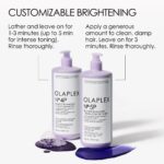 Olaplex No 4P Blonde Enhancer Toning Shampoo 1000ml - Image 4