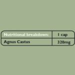 Fushi Organic Agnus Castus Chaste Tree 60 Vegan Capsules - Image 2