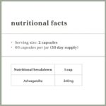 Fushi Organic Ashwagandha 60 Vegan Capsules - Image 2