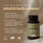 Fushi Organic Ashwagandha 60 Vegan Capsules - Image 9