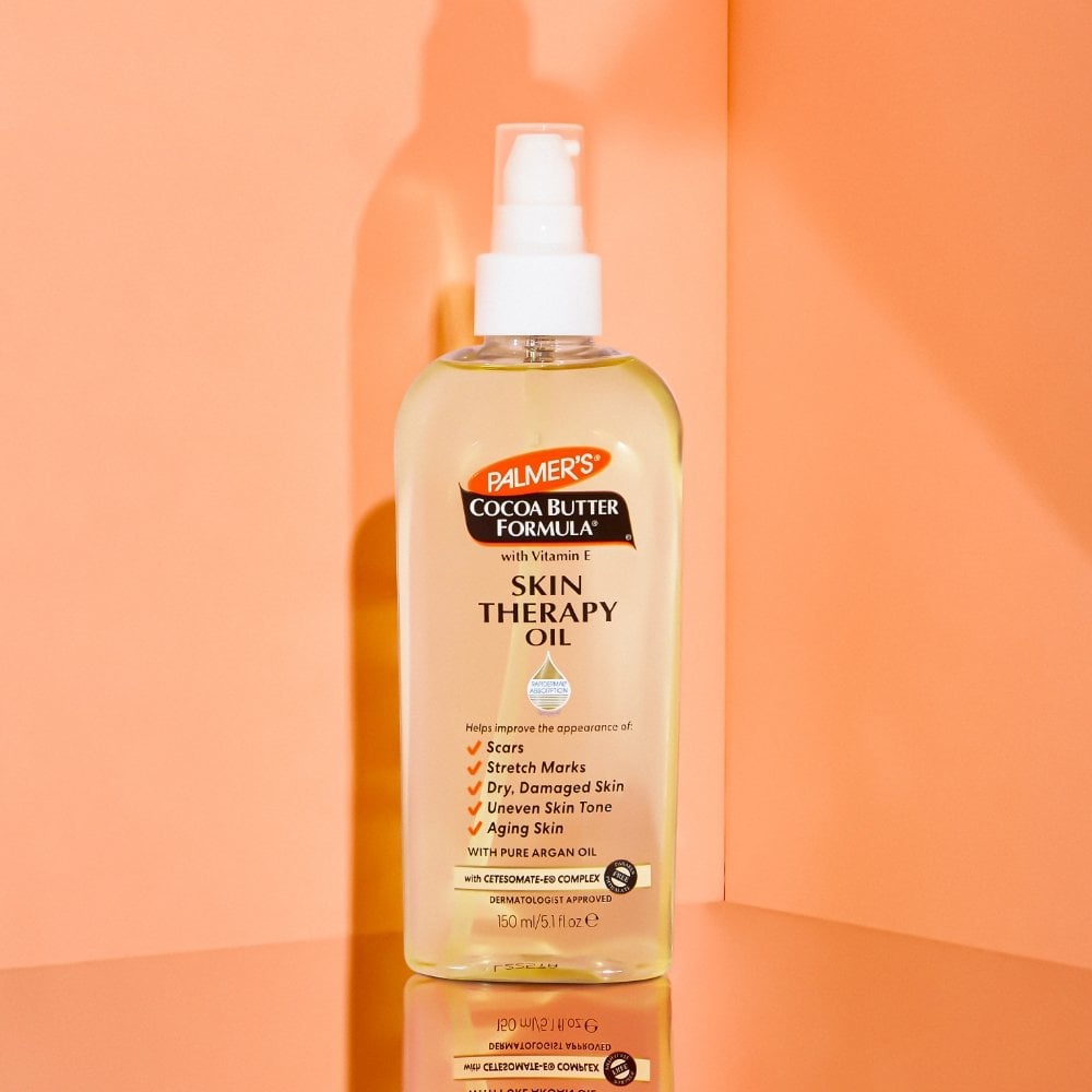 palmers-cocoa-butter-formula-skin-therapy-oil-with-pure-argan-oil-for-toning-skin-150ml-p33338-94930_image.jpg Palmer's Cocoa Butter Formula Skin Therapy Oil 150ml - Image 1