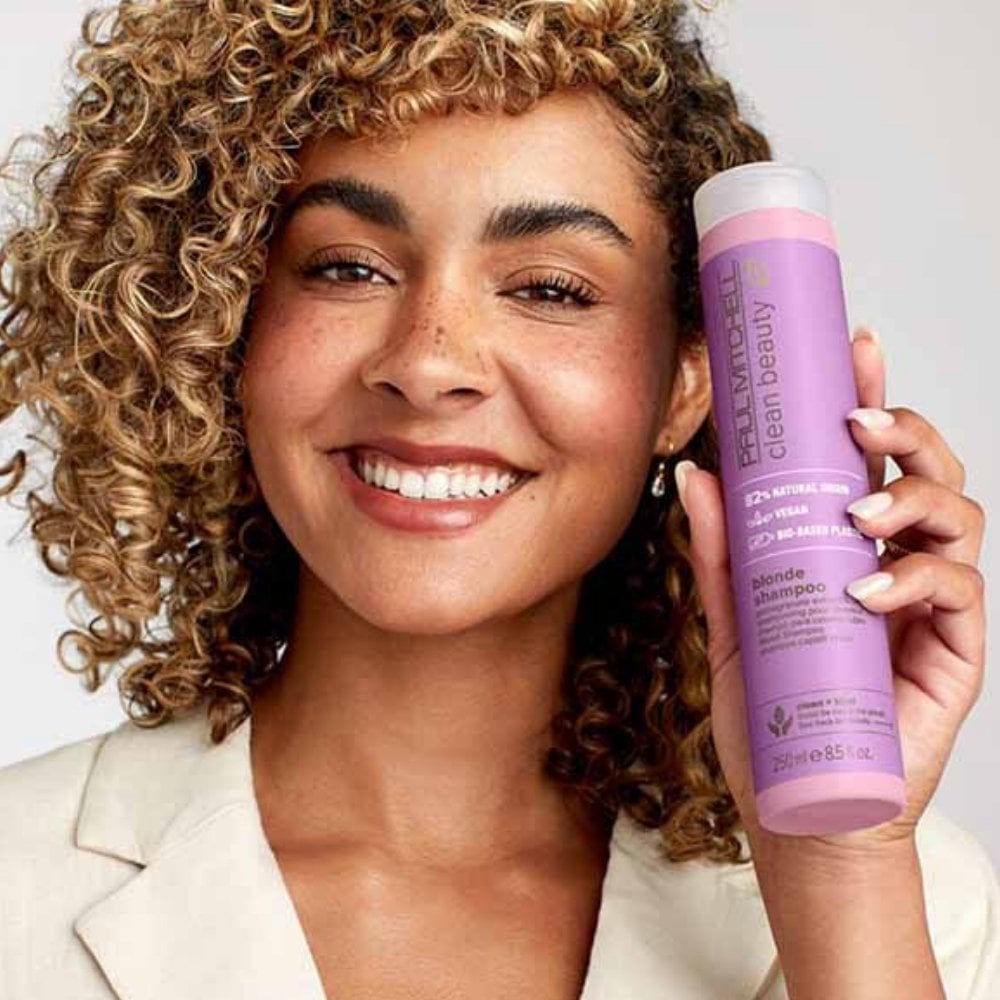 paul-mitchell-clean-beauty-colour-protect-blonde-shampoo-with-pomegranate-extract-for-blonde-hair-50ml-p36102-110613_image.jpg Paul Mitchell Clean Beauty Colour Protect Blonde Shampoo 50ml - Image 1