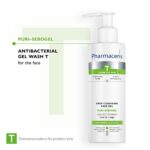 Pharmaceris T Puri-Sebogel Antibacterial Deep Cleansing Gel Face Wash 190ml - Image 2
