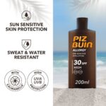 Piz Buin Allergy Sun Sensitive Skin Lotion Sunscreen SPF30 200ml - Image 2