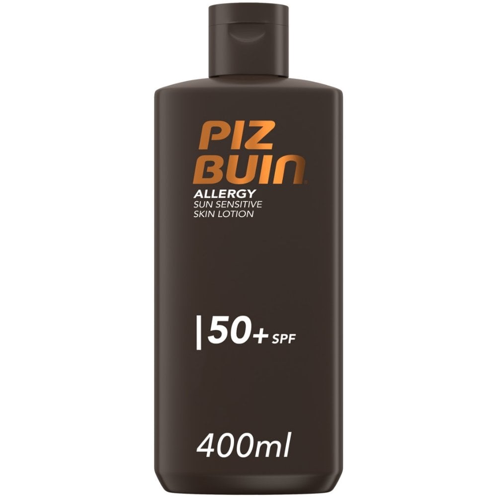 piz-buin-allergy-sun-sensitive-skin-lotion-sunscreen-spf50-400ml-p30971-109821_image.jpg Piz Buin Allergy Sun Sensitive Skin Lotion Sunscreen SPF50+ 400ml - Image 1