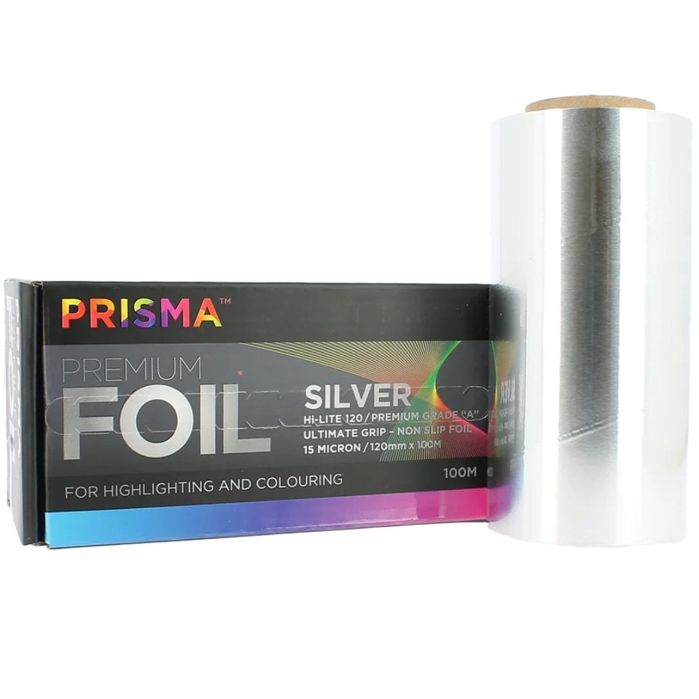 prisma-premium-foil-silver-120mm-x-100mtr-p35638-107950_image.jpg Prisma Premium Foil Silver 120mm x 100mtr - Image 1