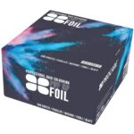 Procare Embossed Silver Hair Foil Pop-Up Sheets 130mm x 280mm 500 Sheets - Image 2