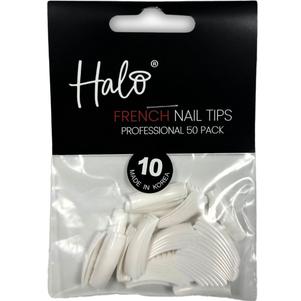 pure-nails-french-nail-tips-50x-size-10-p38358-124361_image.jpg Halo Pure Nails French Nail Tips 50x Size 10 - Image 1