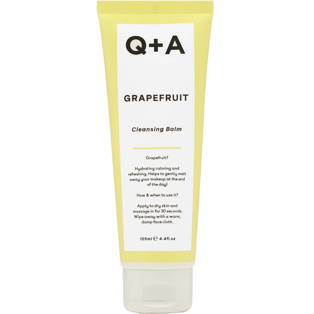 q-a-grapefruit-cleansing-balm-125ml-p21454-46229_image.jpg Q+A Grapefruit Cleansing Balm 125ml - Image 1