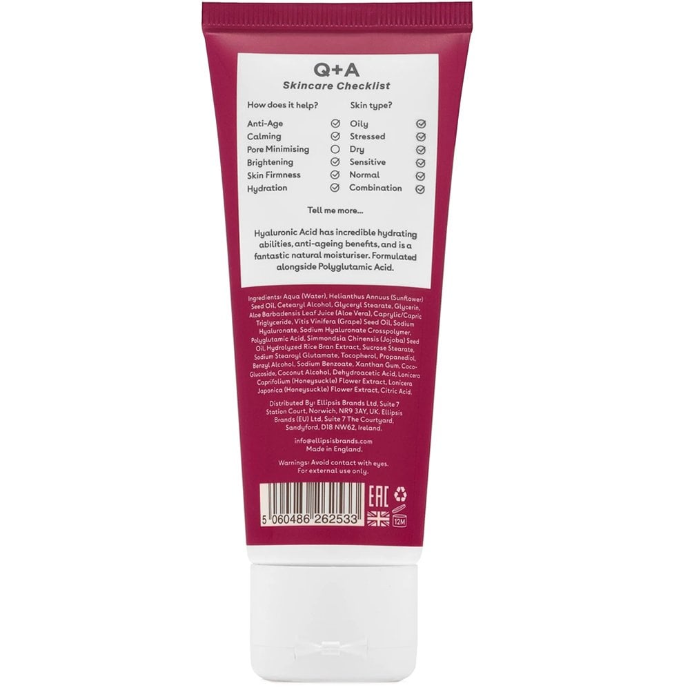 q-a-hyaluronic-acid-day-moisturiser-75ml-p26033-61717_image.jpg Q+A Hyaluronic Acid Day Moisturiser 75ml - Image 1