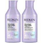 Redken Blondage High Bright Shampoo & Conditioner Twin 2 x 300ml - Image 2