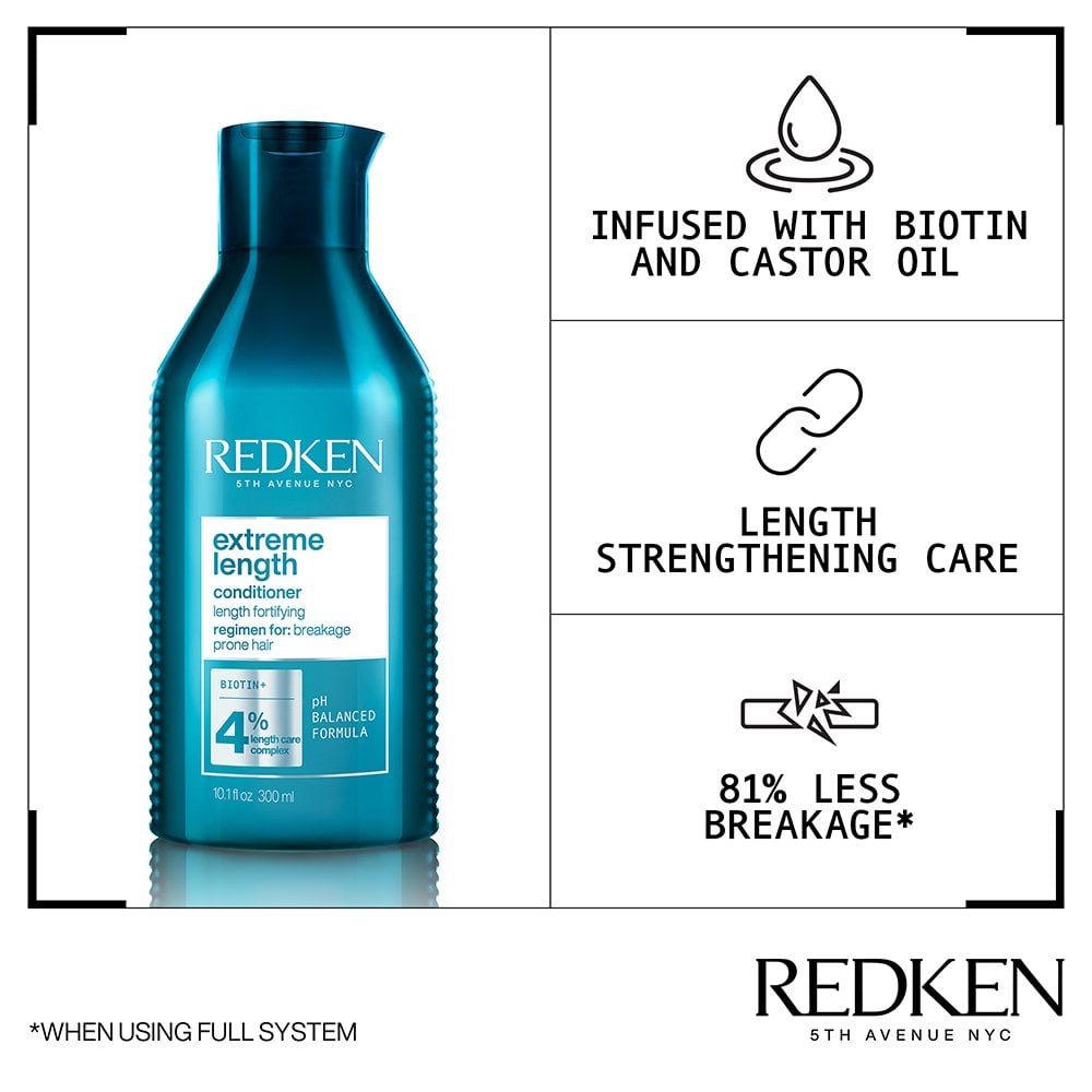 redken-extreme-length-fortifying-conditioner-for-breakage-prone-hair-300ml-p18237-44749_image.jpg Redken Extreme Length Fortifying Conditioner 300ml - Image 1