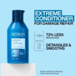 Redken Extreme Strength Repair Shampoo 300ml, Conditioner 300ml + Anti-Snap 250ml Bundle - Image 7