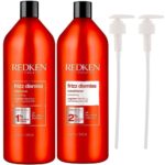 Redken Frizz Dismiss Shampoo & Conditioner Twin 2 x 1000ml - Image 3
