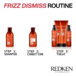 Redken Frizz Dismiss Smoothing Shampoo & Conditioner Twin 2 x 300ml - Image 2