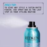 Redken Wax Blast Spray Wax 150ml - Image 3