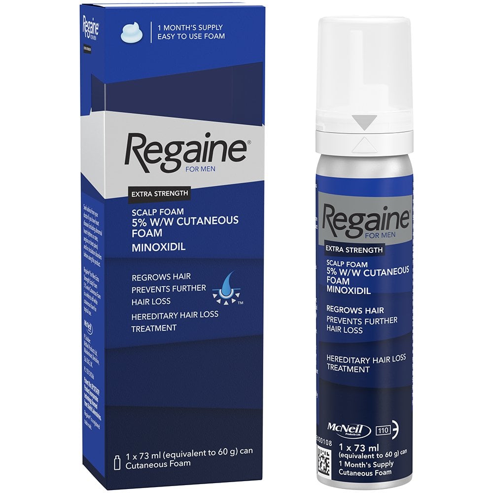 regaine-regaine-for-men-5-extra-strength-regrowth-foam-1-month-supply-p25225-58637_image.jpg Regaine For Men 5% Extra Strength Regrowth Foam 1 Month Supply - Image 1