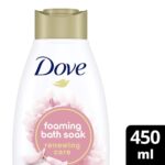 Dove Renewing Care Foaming Bath Soak Peony & Rose 450ml - Image 4
