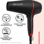 Revlon Pro Collection SmoothStay Coconut Oil Infused Hair Dryer & Volumiser with Diffuser - Image 3